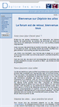Mobile Screenshot of deploie-tes-ailes.org